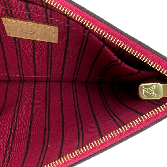 Pink Canvas Designer Beach Tote Bag | LuxLoveLouis - Picture 4 of 5